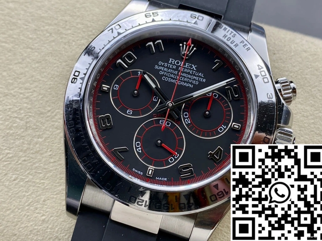 Daytona OnTrend Black Factory Rolex Clean Dial 116509 Cosmograph 1071 0728